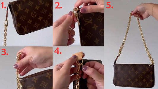 How To Double Strap Your Louis Vuitton Pochette Accessoires