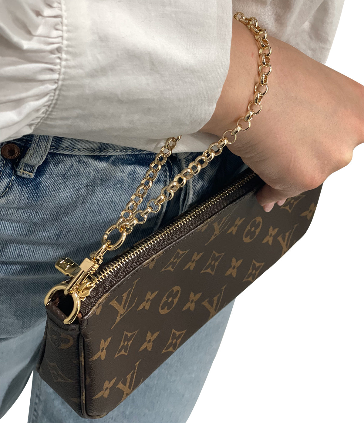 Chain Wristlet Gold (7mm) O