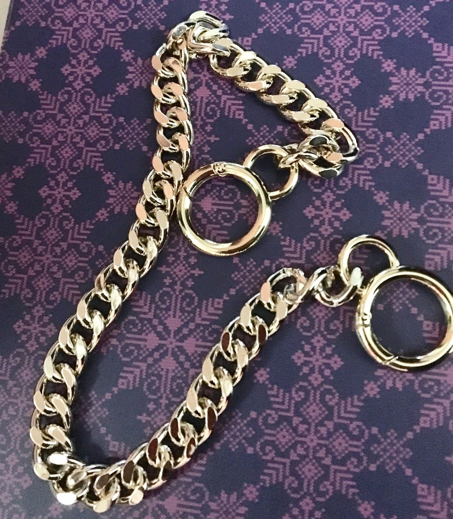 Light Curb Purse Chain - 12mm