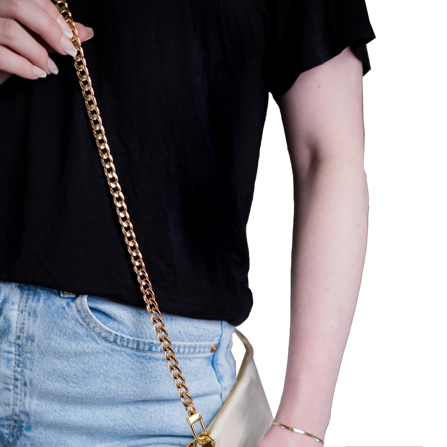 Curb Purse Chain - 9mm