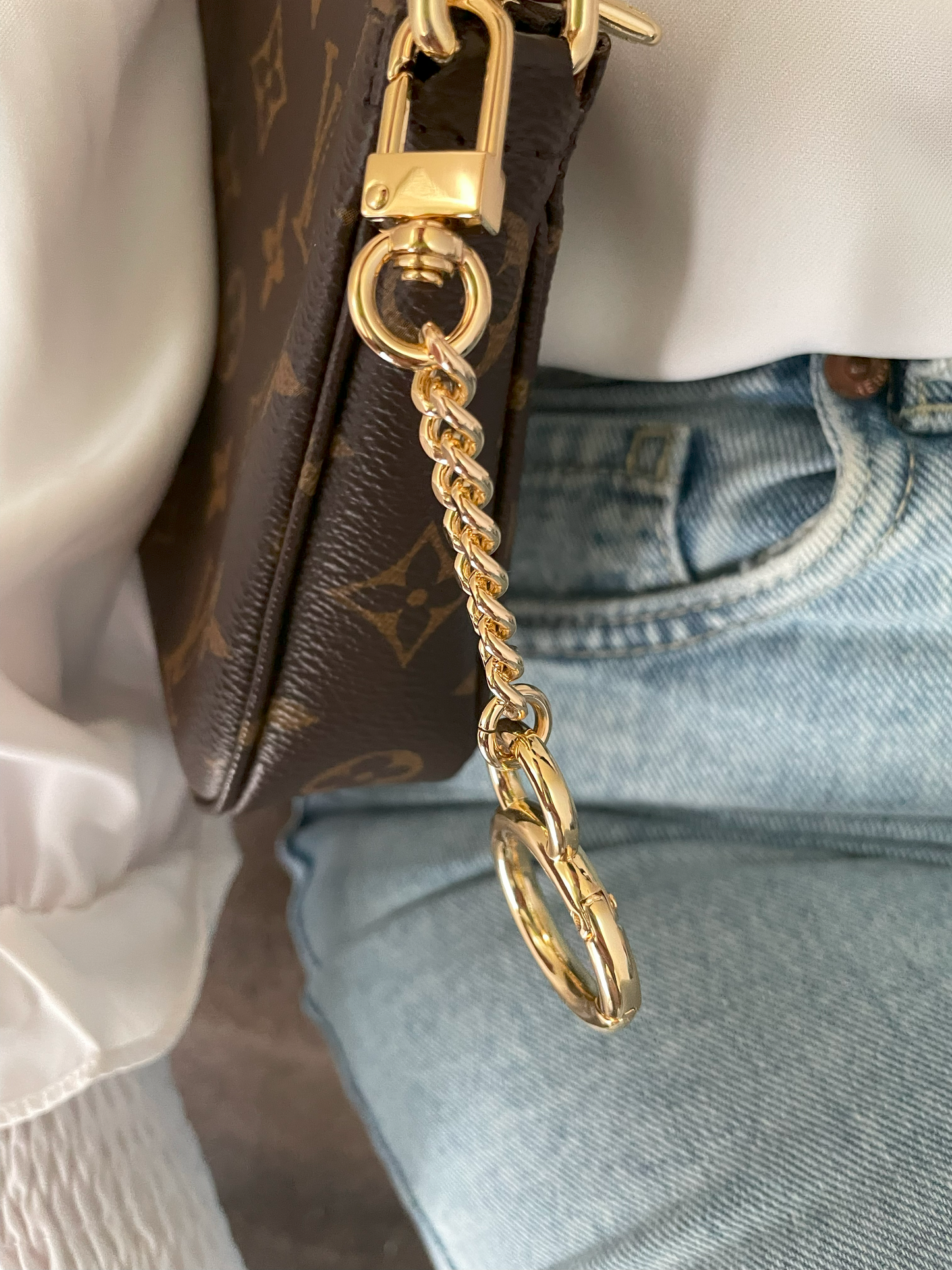 Bag Chain Extender Charm Set