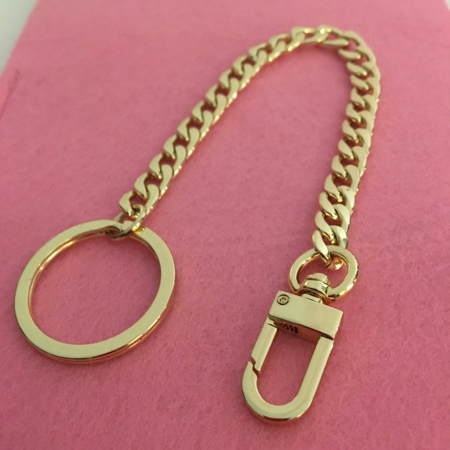 Curb 9mm Charm w/ Key Ring
