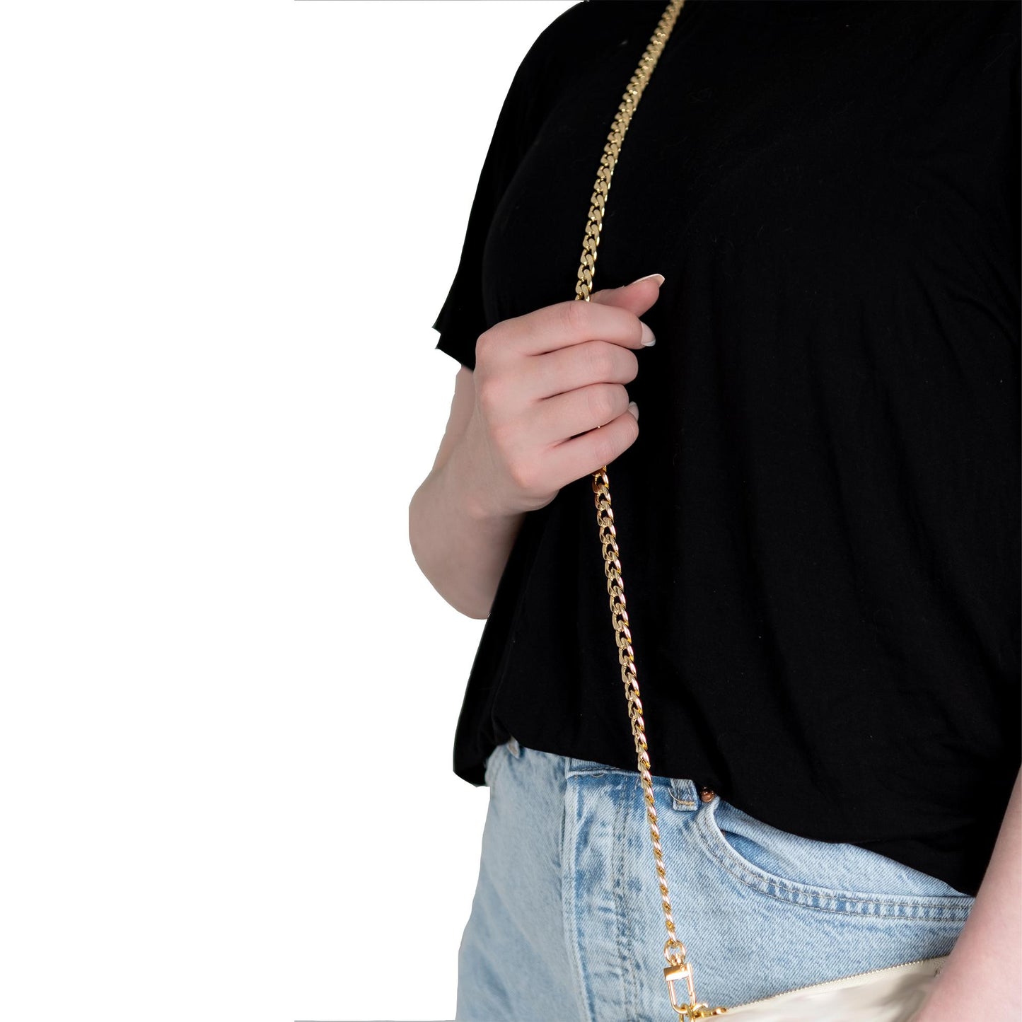 Curb Purse Chain - 9mm
