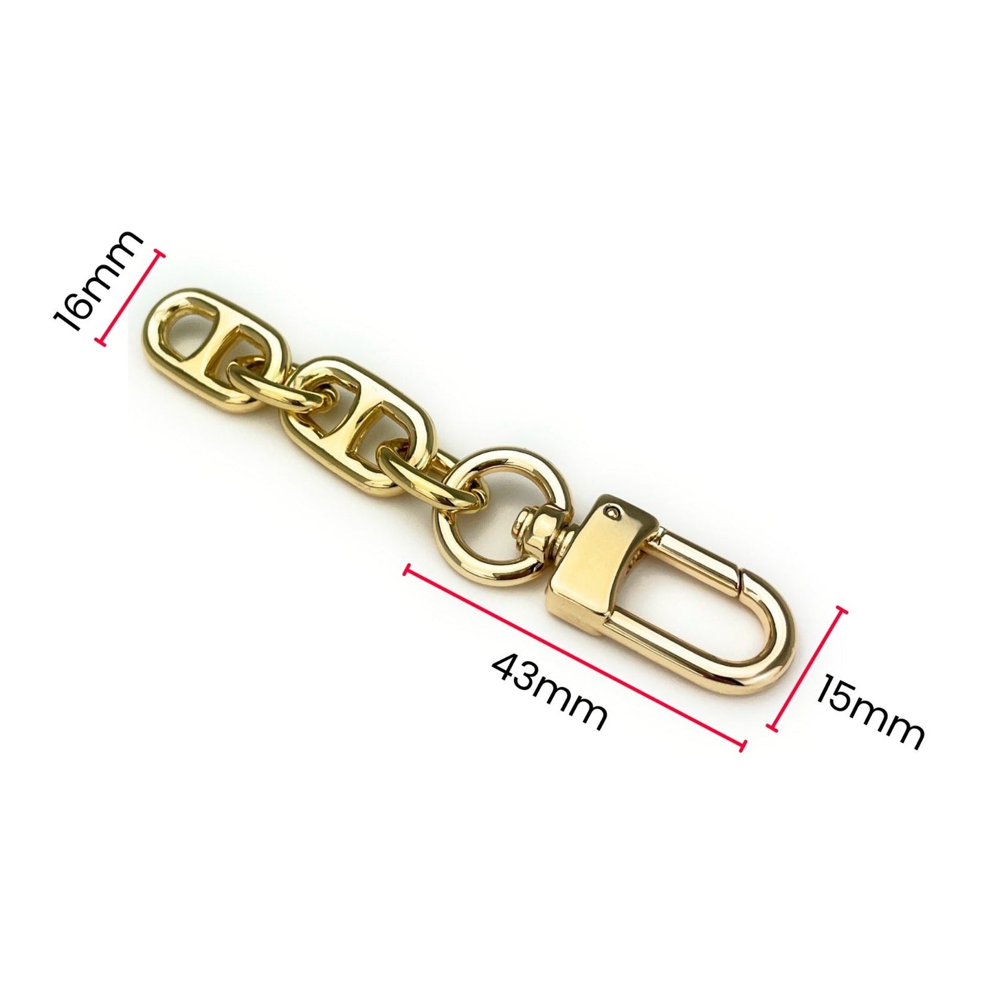 Lovely Purse Chain Extender Lovely - 12mm
