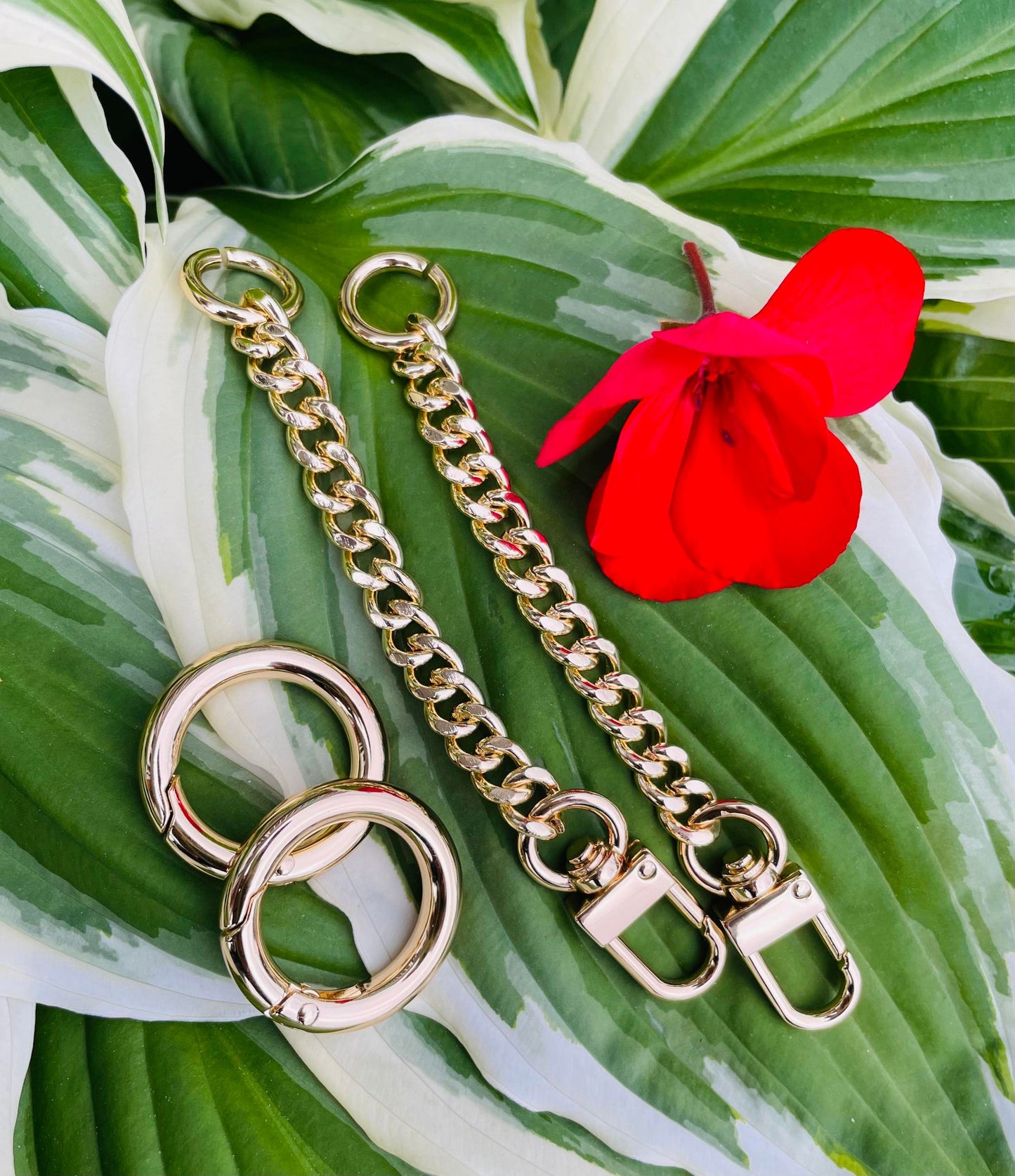 Chain Strap Extender Bag Chain Set Mini Curb