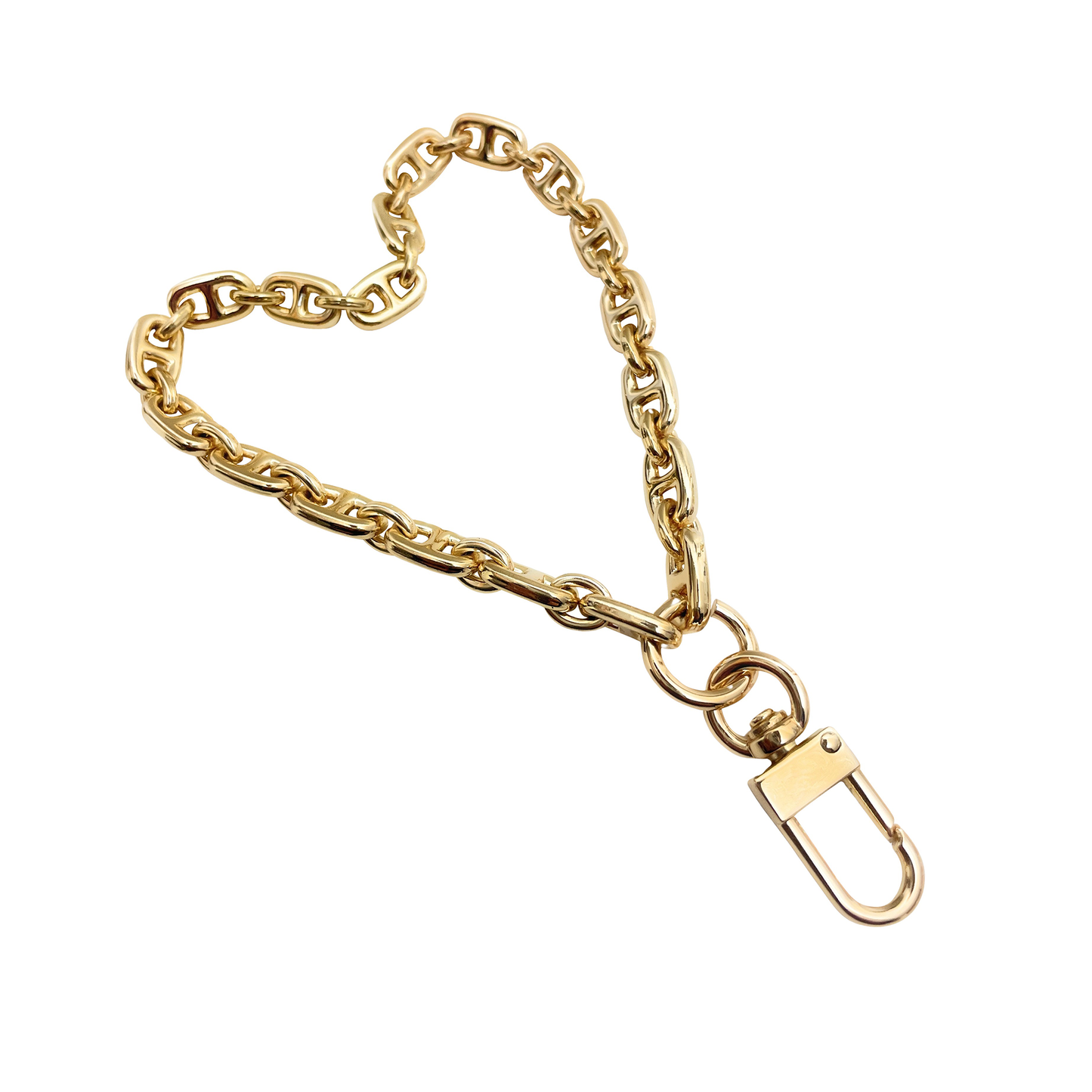 Chain Wristlet Gold (8mm) Lovely