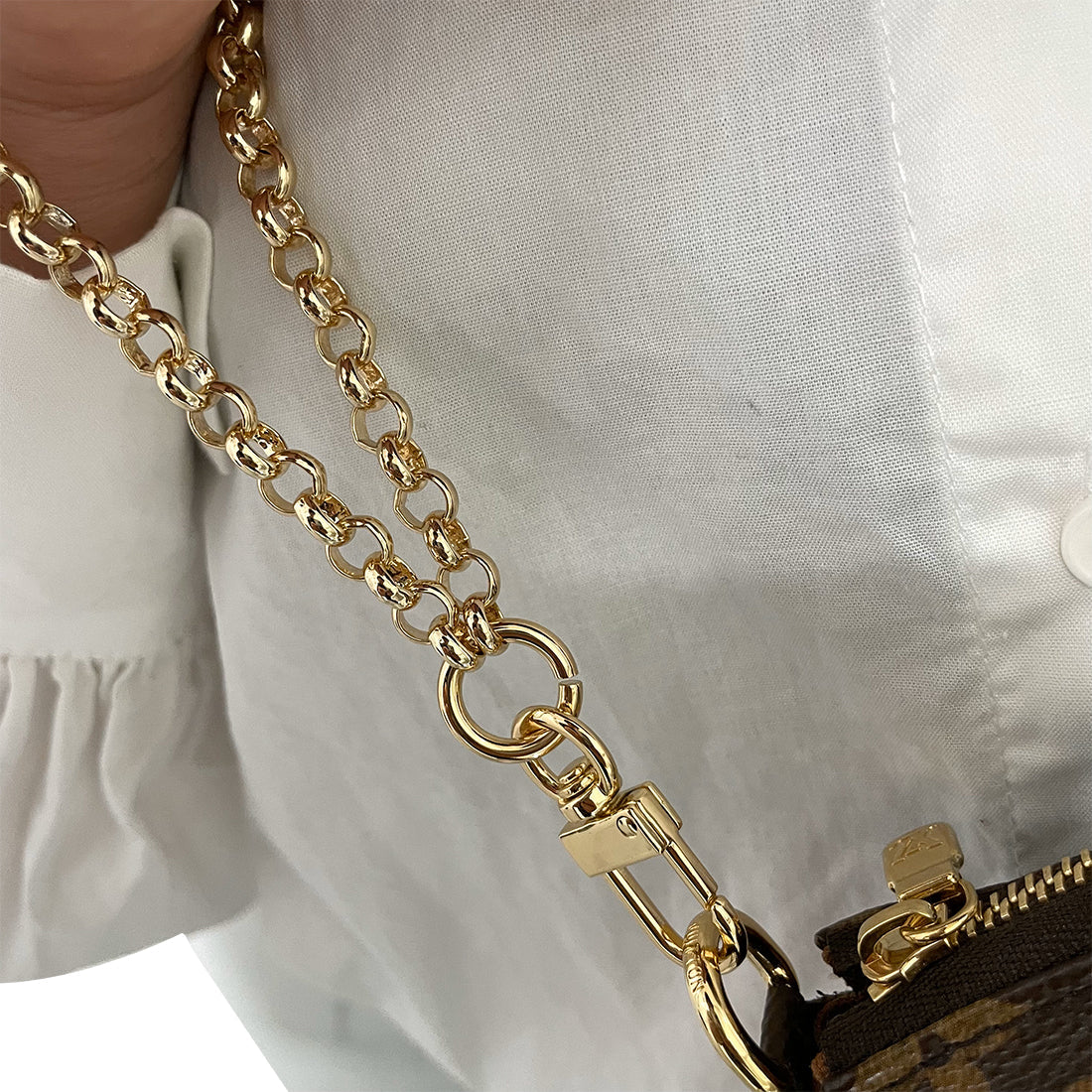 Chain Wristlet Gold (7mm) O