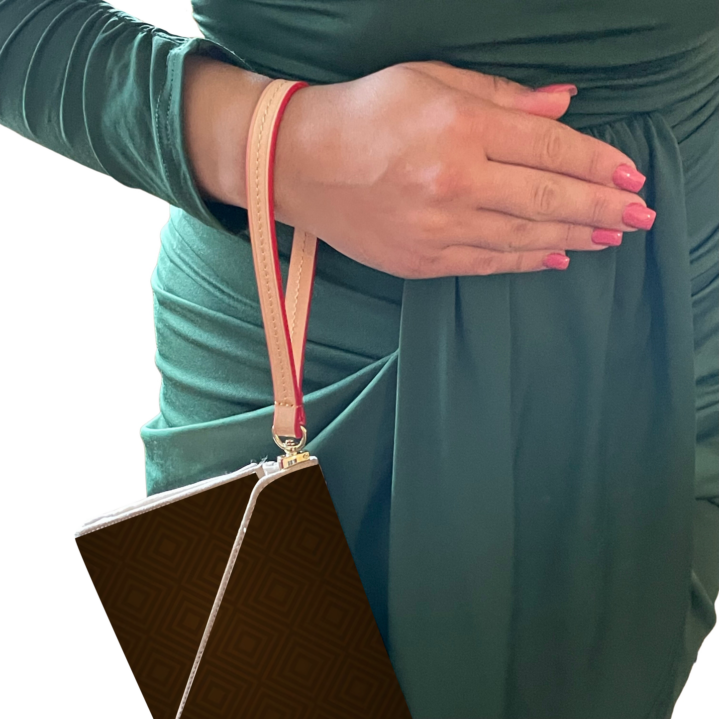 Leather Wristlet Vachetta For Wristlet Wallet