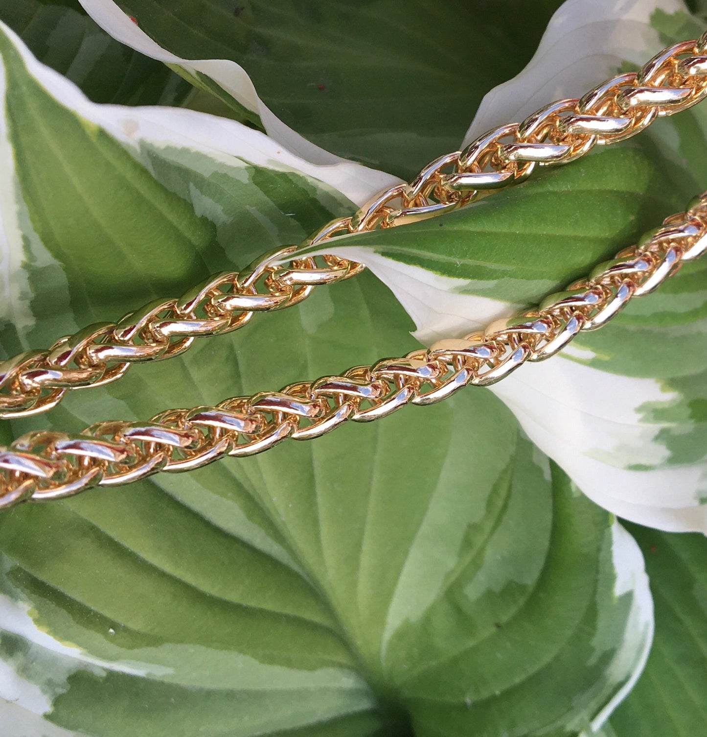Braided Purse Chain 7mm Width