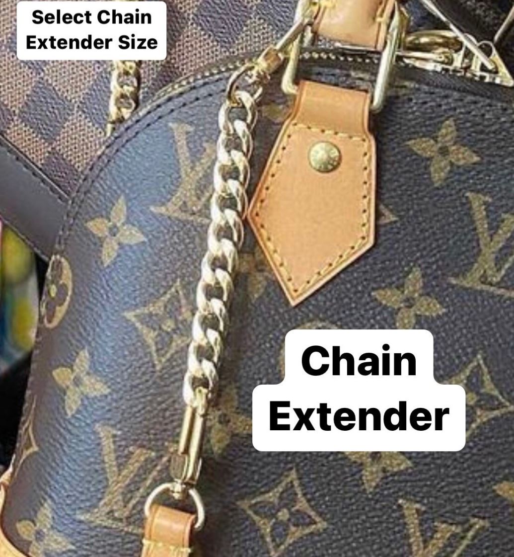 Curb Purse Chain Extender - 9mm