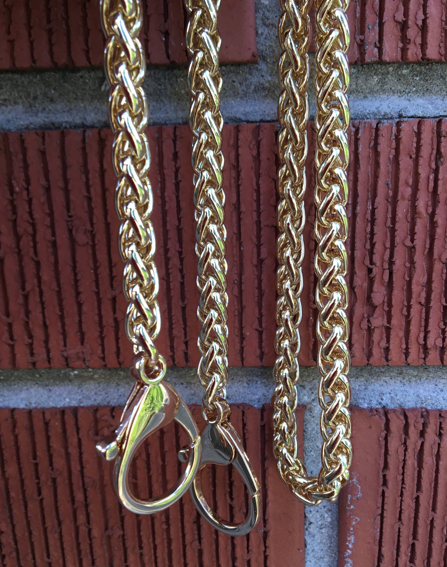 Braided Purse Chain 7mm Width