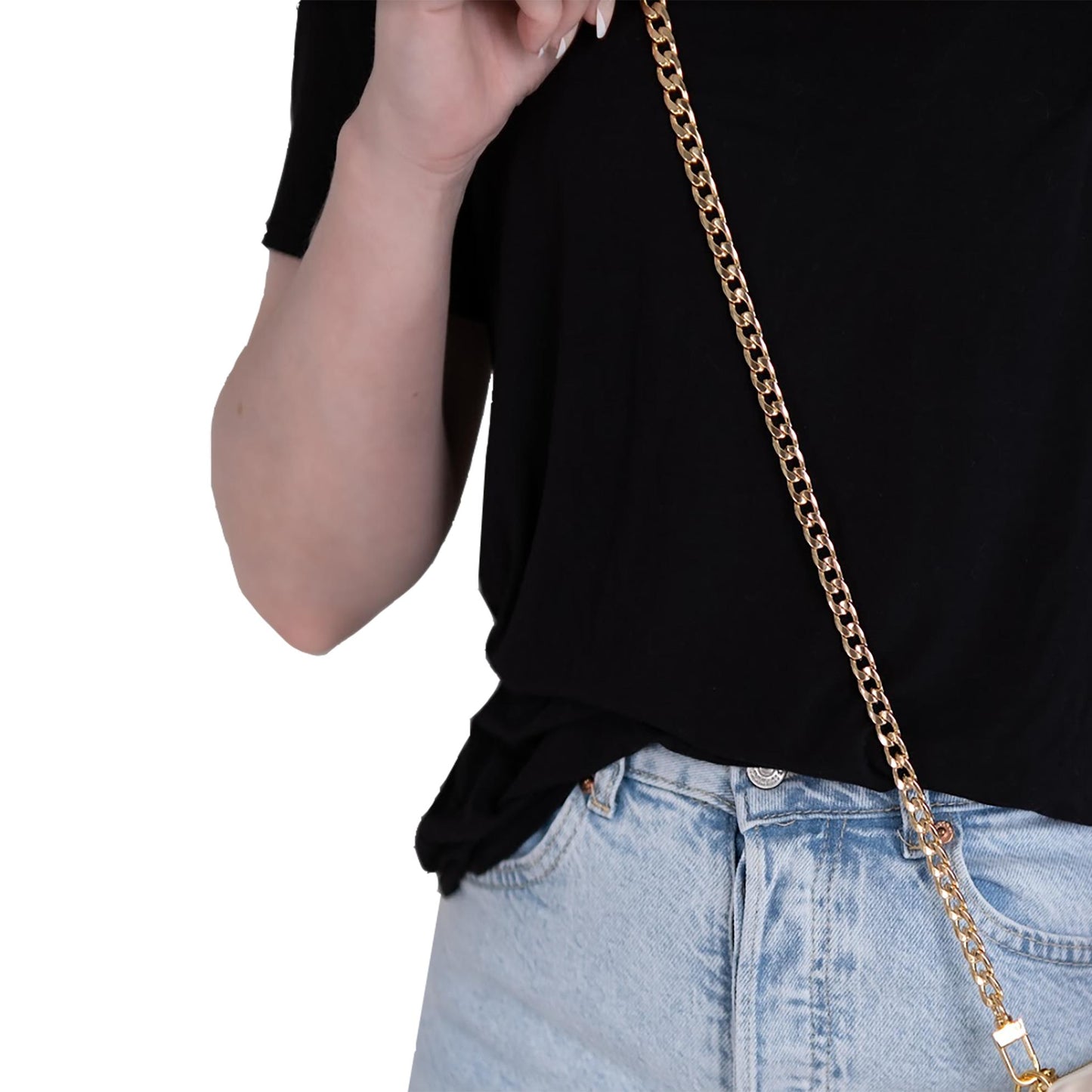 Curb Purse Chain - 9mm