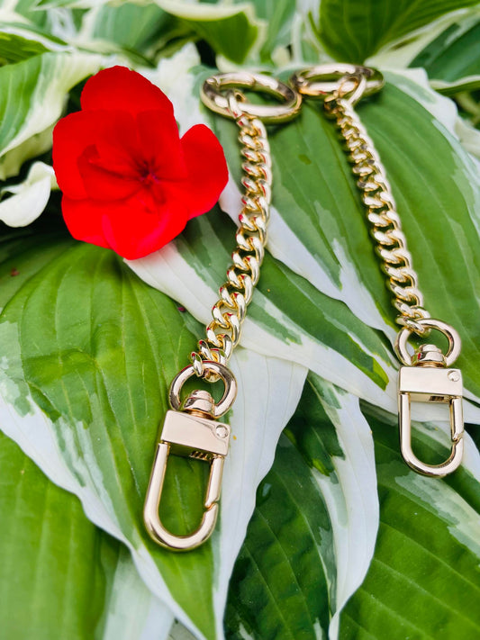 Chain Strap Extender Bag Chain Set Mini Curb
