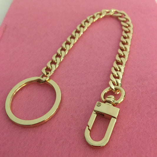 Curb 9mm Charm w/ Key Ring