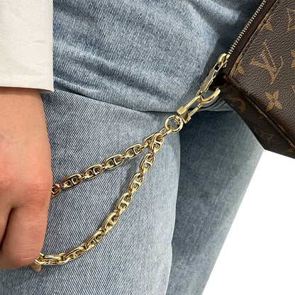 Chain Wristlet Gold (8mm) Lovely