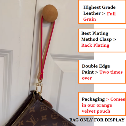Leather Wristlet Vachetta For Wristlet Wallet