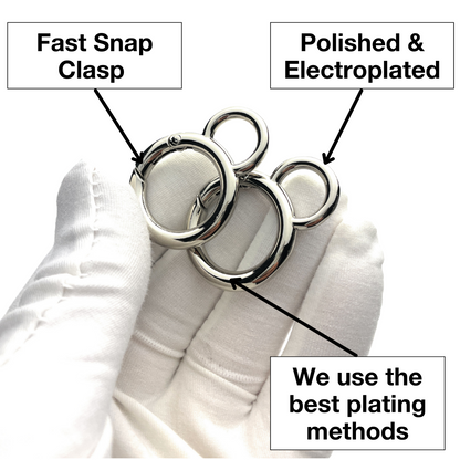 O Ring W Ext Spring Clasp Trigger Snap