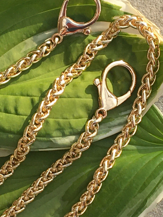 Braided Purse Chain 7mm Width